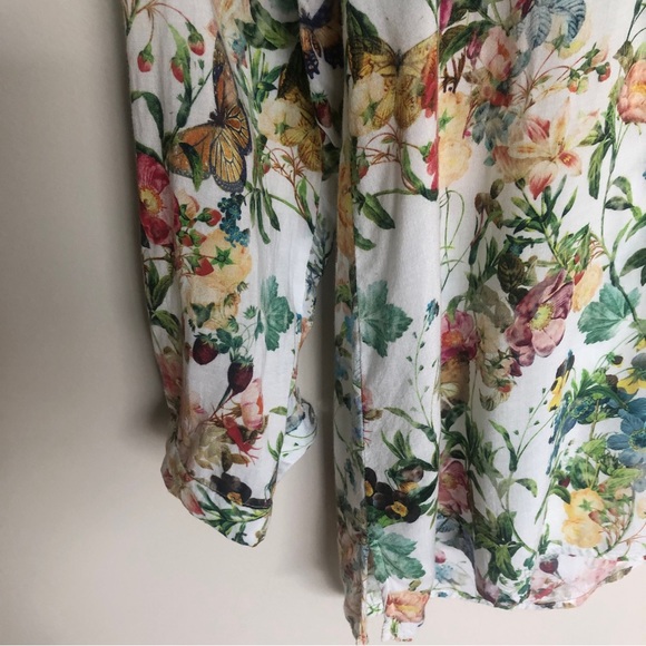 Floral print tunic top. - Picture 6 of 8